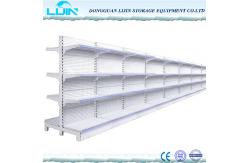China Two  Side Supermarket Display Racks  Loading Capability 50-200kgs / Layer supplier