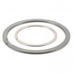Zinc Finish Double-layer Spiral Elastic Retaining Rings For Precision Shafts for sale