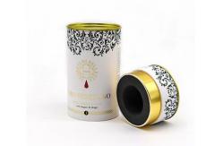 China Customizable Design Perfume Paper Tube Packaging With Bottle Matt Lamination supplier