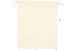 China Lightweight durable Small Cotton Canvas Muslin Drawstring Bag Bags supplier