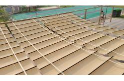 China Outdoor&indoor Motorized Wave Sliding Awning Shade Sail supplier