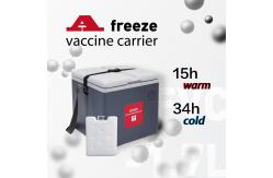 China Cool Cube Vaccine Transport 1.7L Vaccine Carrier With Coolant Packs supplier