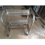 Stainless Steel SMT Feeder Storage Cart For JUKI Pick And Place Equipment for sale