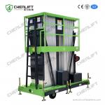 16m Hydraulic Lift Platform Aluminum Aerial Work Platform Vertical Lift 200Kg for sale