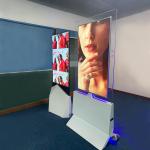 RTC Clock Double Sided Digital Signage Interactive Touch 55in for sale