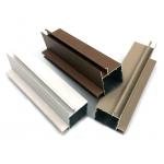 Champagne Anodic Oxidation Coated Aluminium Frame Extrusions for sale