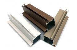 China Champagne Anodic Oxidation Coated Aluminium Frame Extrusions supplier