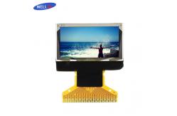 China WellDa 0.96 Inch OLED Display Monochrome HD Grayscale Standard supplier