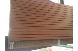 China Studio Room Wooden Grooved Acoustic Panel MDF Board Fireproof Melamine Surface supplier