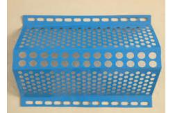 China Single Peak 300mm Width Windbreak Fence Panels For Construction Site supplier