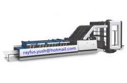 China High Table Carton Box Manufacturing Machine / Surface Paper Flute Laminator Machine supplier