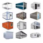 Customizable Folding Container House Strong Steel Structure And Insulated Wall Panels Available for sale