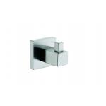 anti rust Bathroom Hardware Sets , Brushed Nickel Towel Hook Rack 24x13x62cm for sale