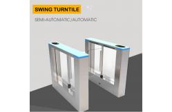China Access Control Turnstile Barrier Gate Rfid Card Reader Security System 50W/24V supplier