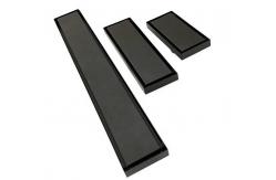 China Matte Silver Shower Floor Drain Linear Rectangular Shape For Basement supplier
