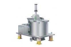 China Stainelss Steel Scraper Bottom Discharge Basket Centrifuge / Continuous Flow Centrifuge supplier