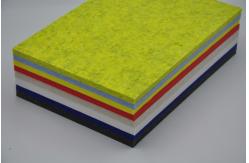 China Modern PET Soundproof 3D Acoustic Wall Panel With Artistic Shapes Felt Wall Panel supplier