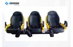 China Flat Screen 7D Theater Simulator Dynamic Platform Interactive Cinema Shooting Machine supplier