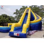 Factory Inflatable Huge Slide Inflatable Double Water Slides Curved Slide Adults for sale