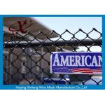 Galvanized Steel Chain Link Fence Diamond Wire Mesh Fence Privacy Fence for sale