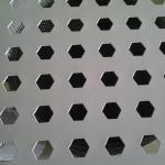 Decoration Mesh 1000x2000mm Perforated Aluminum Panels 0.3mm Thickness