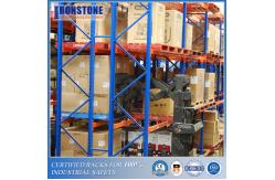 China Back-to-back Double Deep Metal Steel Rack For Medium Volume Cargoes supplier