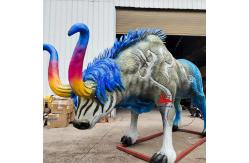 China Infrared Sensor Theme Park Animatronics Mythical Chinese Creatures - Fei supplier