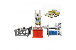China 2023 Year Round Pan Tray Aluminum Foil Container Machine with Wood Packaging Material supplier
