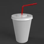 White Offset Printing BPA Free Insulated Disposable Paper Cups for sale