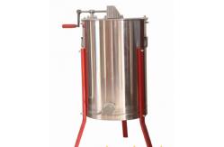 China 3 Frame Manual  Stainless Steel Honey Extractor For Beekeeping supplier