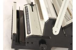 China Desktop A4 Paper Plastic Comb Punching Binding Machine supplier