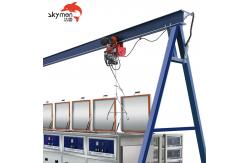 China 4 Station Ultrasonic Cleaning System for Safety Value Components With Gantry supplier