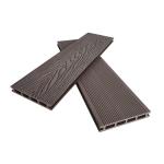 Exterior Durable WPC 3D Embossed Decking For Patio Fire Retardant for sale