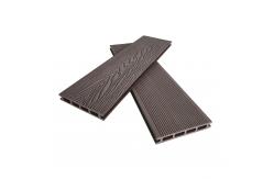 China Exterior Durable WPC 3D Embossed Decking For Patio Fire Retardant supplier