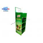 CMYK Printing Cardboard Shelf Display Store Visual Merchandising For Knorr Noodles for sale
