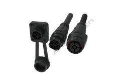 China Industrial 9 Pin Waterproof Connector Male Socket IP67 Connector supplier