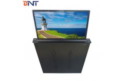 China Retractable Motorized LCD Lift Mechanism With Hollowed Out Cooling Design supplier