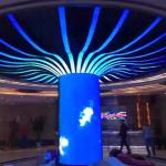 320*160 Flexible Led Display Screen Video Wall P1.538 High Refresh