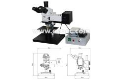 China 100X Industry Trinocular Metallurgical Optical Microscope A13.0216 supplier