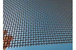 China Flexible Anodized Metal Mesh Stair Railing 5.3kg/Sqm Architectural Cable Mesh supplier