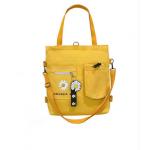 Fold Over Ladies Canvas Handbags Eco Canvas Bags for sale