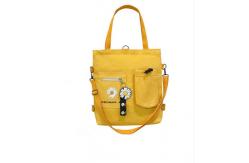 China Fold Over Ladies Canvas Handbags Eco Canvas Bags supplier
