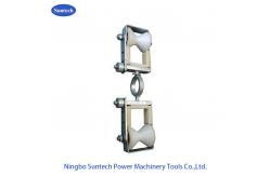 China 2kN Crandle Block Fiber Cable Pulling Equipment For Exchanging Overhead Line supplier