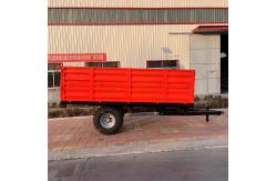 China High Performance Heavy Load Farm Trailer Hydraulic Dump With 2-6 Tire supplier