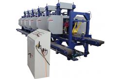 China Multiple Heads Horizontal Resaw Bandsaw 700mm Saw Wheel Diameter supplier