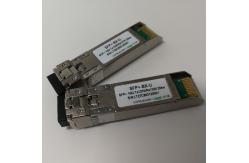 China Simplex LC Bidirectional 10G SFP+ Module Single 3.3V Supply Tx1270 / Rx1330nm supplier