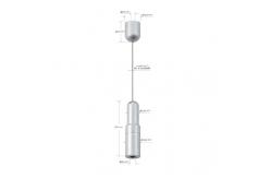 China Double Mini Hook End Galvanized Steel Security Cable With Two Legs YW86375 supplier