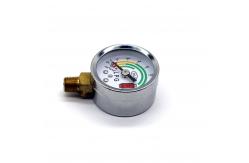 China 0-10kg/Cm³ LPG Manometer Gauge Silver LPG Gas Pressure Meter IP65 supplier