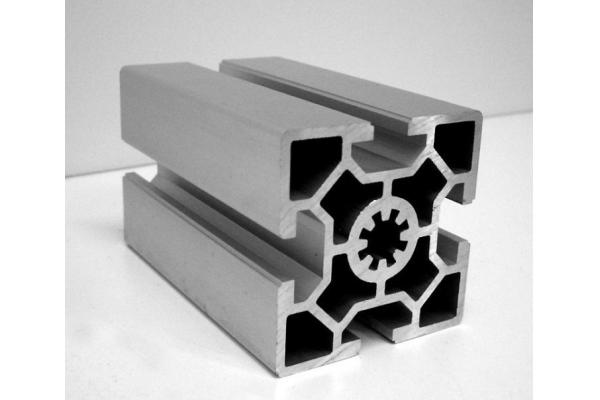 6005 Silvery Anodized Industrial Aluminium Profile System Aluminum Dovetail Extrusion