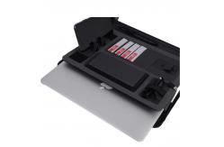 China Multifunctional Waterproof Power Bank Notebook Portfolio Leather Material supplier